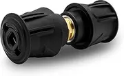 [DERASL] High Pressure Quick-Fitting for Gun and Power Washer, Hose Connector Adapters Compatible with Kärcher Hose, to M22 14mm Female Fitting, 2 Pack