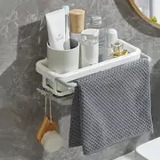 2Pcs Kitchen Dish Sponge Sink Holder Drain Rack Storage Shelf Bathroom Organizer