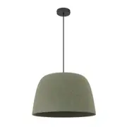 Malin Matt Green Dome Felt Pendant Light