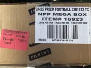 2024 Panini Prizm NFL Football Mega Box Sealed Case Neon Green Prizms ✅ In Hand