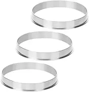 DOITOOL 3pcs Aluminum Sealing Machine Ring Automatic Tea Sealer Accessories Replacement Gasket for Milky Tea Machines