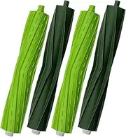 2 Set Replacement Rubber Roller Brushes Compatible for iRobot Roomba E & I & J Series, Roomba e5 e6 e7 i1 i1+ i2 i3 i3+ i4 i4+ i6 i6+i7 i7+ i8 i8+ j6+ j7 j7+,Roomba Combo i5 i5+j5 j5+ Vacuum Cleaner