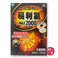 在飛比找PChome24h購物優惠-【易利氣】MAX2000磁力貼(12粒)*2件組