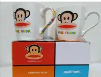 在飛比找Yahoo!奇摩拍賣優惠-Paul frank 大嘴猴 馬克杯 二入組禮盒組