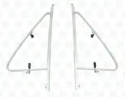 VW T25 Opening Quarter Light Frame Pair with S/S Glass Hinges C9022M