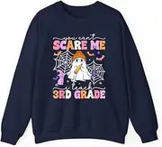 [VidiAmazing] You Can't Scare Me I Teach 3rd Grade Teacher Ghost Halloween ds055 T-Shirt