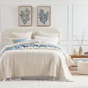 Washed Linen Coverlet Set [MUSBWLCS25]