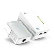 TP-Link TL-WPA4220KIT 300Mbps AV600 Wi-Fi Powerline Extender Starter Kit 600Mbps