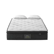 Bedra Queen Mattress Cool Gel Foam Pocket Spring 34CM with Pillows