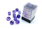 Dice: Chessex Chessex Nebula Nocturnal blue 12mm d6 Dice Block 36 Dice