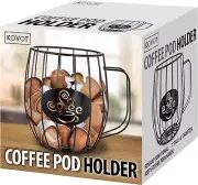Kovot Metal Mug-Shaped Coffee Pod and Capsule Holder