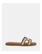 [Novo Shoes] Sachie Slides in Brown