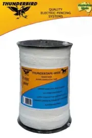 Thunderbird Thundertape 200mt x 40mm Electric Fence Tape