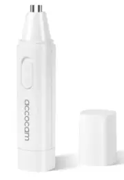 New Nose Ear Hair Trimmer, AA Batt Nostril Nasal Hair Clippers, waterproof Bm02