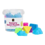 Educational Colours Sensory Sand Moulds Pack of 15 Ages Three Years and Up