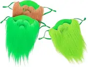 Cosplay Beard 3 Styles St. Patrick's Day Decor Comfortable and Washable