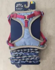 Youly the Nature Lover Cat Harness & Leash Set Blue & Purple Small & Medium NEW