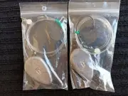 2 6oz Drum,Catfish, Bottom, Surf Flat No Roll Circle Hook Sinker Rigs