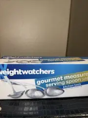 Weight Watcher Easy Measure Serving Spoon 3 pc Set Stainless Kitchen Tools
