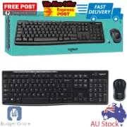 Portable Logitech Wireless Keyboard and Compact Mouse Combo mk270r For PC Laptop