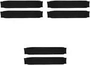 [BESPORTBLE] 3sets Footless Compression Socks Calf Compression Sleeve Ankle Support Stockings for Women and Men 2pcs*3