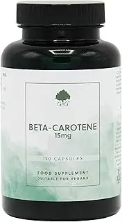 15 mg Natural Beta-Carotene Capsules