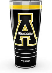 Tervis Traveler Appalachian State Mountaineers - MVP Triple Walled Insulated Tumbler Travel Cup Keeps Drinks Cold & Hot, 30oz, Stainless Steel