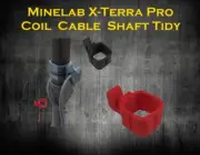Minelab X-Terra Pro - Coil Cable Shaft Tidy