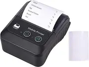 SaZaK Wireless BT 58mm 2 Inch Thermal Receipt Printer Mini USB Bill POS Mobile Printer Support ESC/POS Print Command Compatible with Android/iOS/Windows for Small Business Restaurant Retail Store