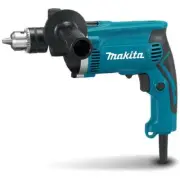 New Makita HP1630K 710W Variable Speed Hammer Drill Keyed Chuck with Side grip