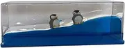 Fluid Drift Bottle Unsinkable Cute Penguin Decor Stress Relief Stable Desk Decor for Home Office Birthday Gift