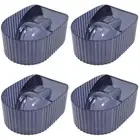 4 Pack Nail Tips Soak Bowl Acrylic Manicure Container Pump Kit