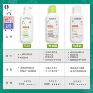 艾芙美 A-DERMA 燕麥新葉益護佳營養霜 200ml / 400ml【巴黎丁】