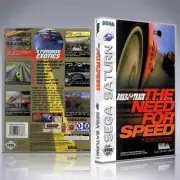 Sega Saturn Custom Case - NO GAME - Need for Speed