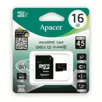 在飛比找iOPEN Mall優惠-Apacer 宇瞻 16GB MicroSDHC TF UH