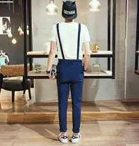 在飛比找樂天市場購物網優惠-韓國 工作褲 吊帶褲 deckies 高品質 不輸 潮流 品