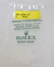 Rolex 25-104-j1 Crystal NOS. FACTORY SEALED