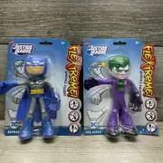 SEALED Flextreme Justice League DC Batman And Joker Bendable Action Figure!!