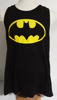 Men's Batman logo (DC Comics) BLACK Tank Top, basic Hot Topic m10