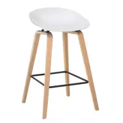 Cozy Bar Stool White