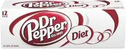 Diet Dr Pepper, 12 fl oz cans, 12 Count