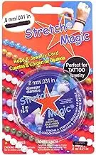 Pepperell Stretch Magic Bead Jewelry Elastic Cord String Line | Clear Pearl Black | 5M 25M 100M | 0.5mm 0.6mm 0.7mm 0.8mm 1mm Diameters