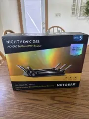 Netgear Nighthawk X6S AC4000 Tri-Band Wi-Fi 5 Router - Brand New!