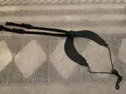 extremely rare BG yoke saxophone strap with belt loop suspenders, discontinued!