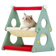 Advwin Cat Hammock Bed Cat Tree Dual-Layer Cat Hammock