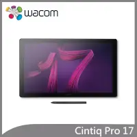 在飛比找博客來優惠-Wacom Cintiq Pro 17 觸控繪圖螢幕 DTH