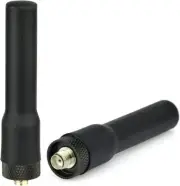 2pcs Radio Antenna Dual Band VHF UHF SMA Female Flexible Rubber for UV-5R UV-82