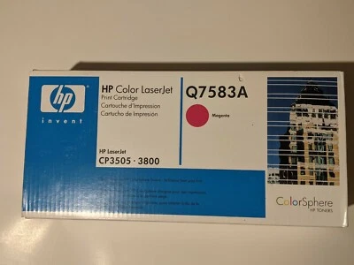 HP Q7583A Magenta Genuine Cartridge NEW SEALED BOX