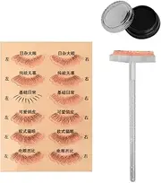JAYIOLA Lazy Quick Makeup under Eyelash Template Eyelash Stamps Stencil for Exercise