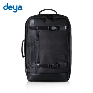 【deya】cross抗菌機能三用後背包-黑色(送：deya熊帆布蝴蝶結禮物托特袋-市價:690)